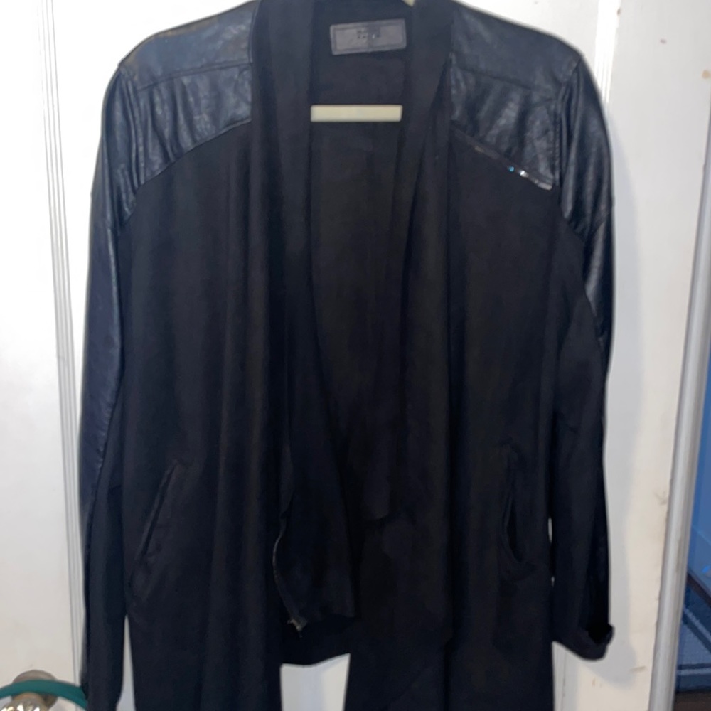 Great black jacket!